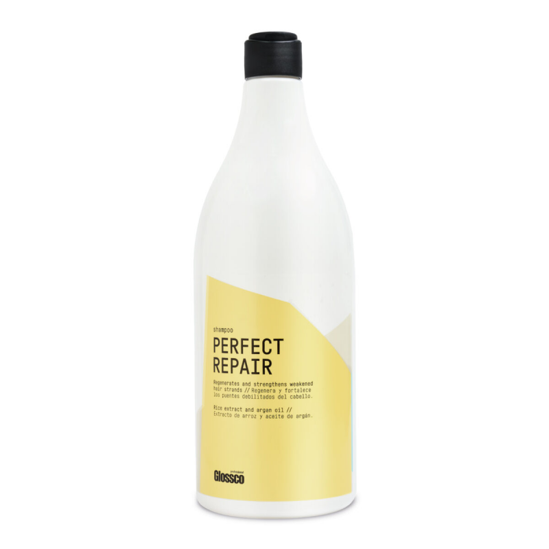 Glossco Professional Perfect Repair regenerujący szampon do włosów z ekstraktami owocowymi i olejem migdałowym, 1000 ml