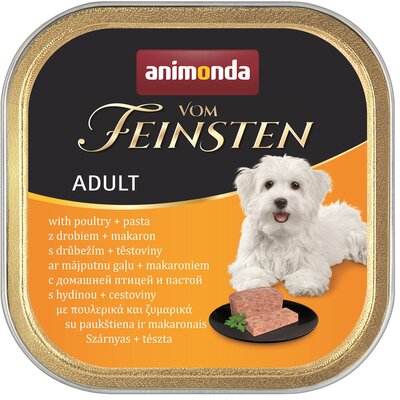 Karma dla psa ANIMONDA Vom Feinsten Drób z makaronem 150 g