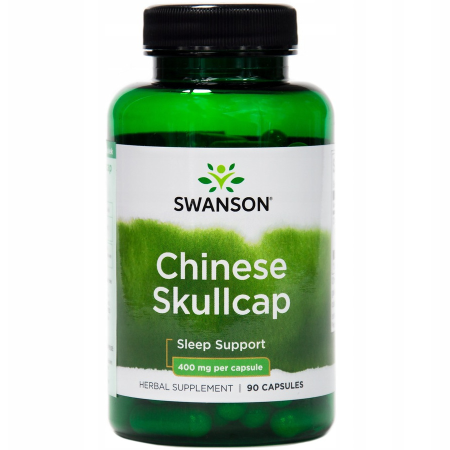 Swanson Full Spectrum Chinesse Scullcap suplement diety, 90 kaps./1 opak.