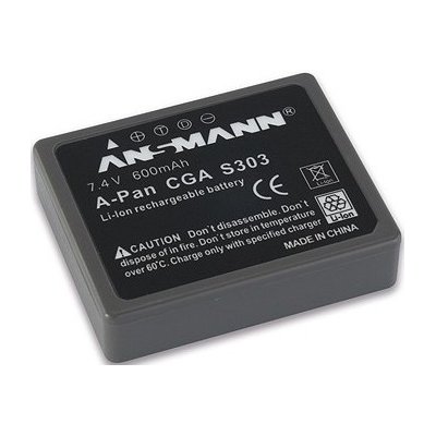 Akumulator ANSMANN 600 mAh do Panasonic A-Pan CGA S303