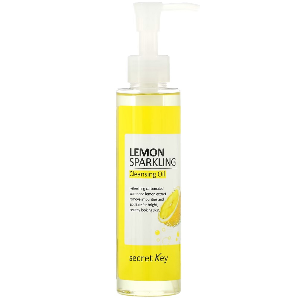 Secret Key Lemon Sparkling oczyszczający olejek do twarzy, 150 ml