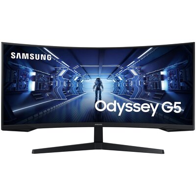 Monitor SAMSUNG Odyssey G5 LC34G55TWWPXEN 34" 165Hz 3440x1440px 1 ms [MPRT] Curved