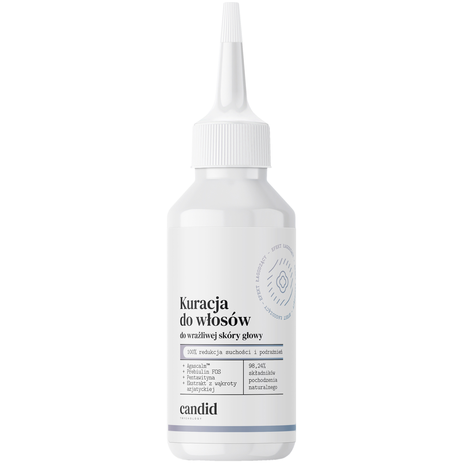Candid Trycho kuracja do wrażliwej skóry głowy, 100 ml