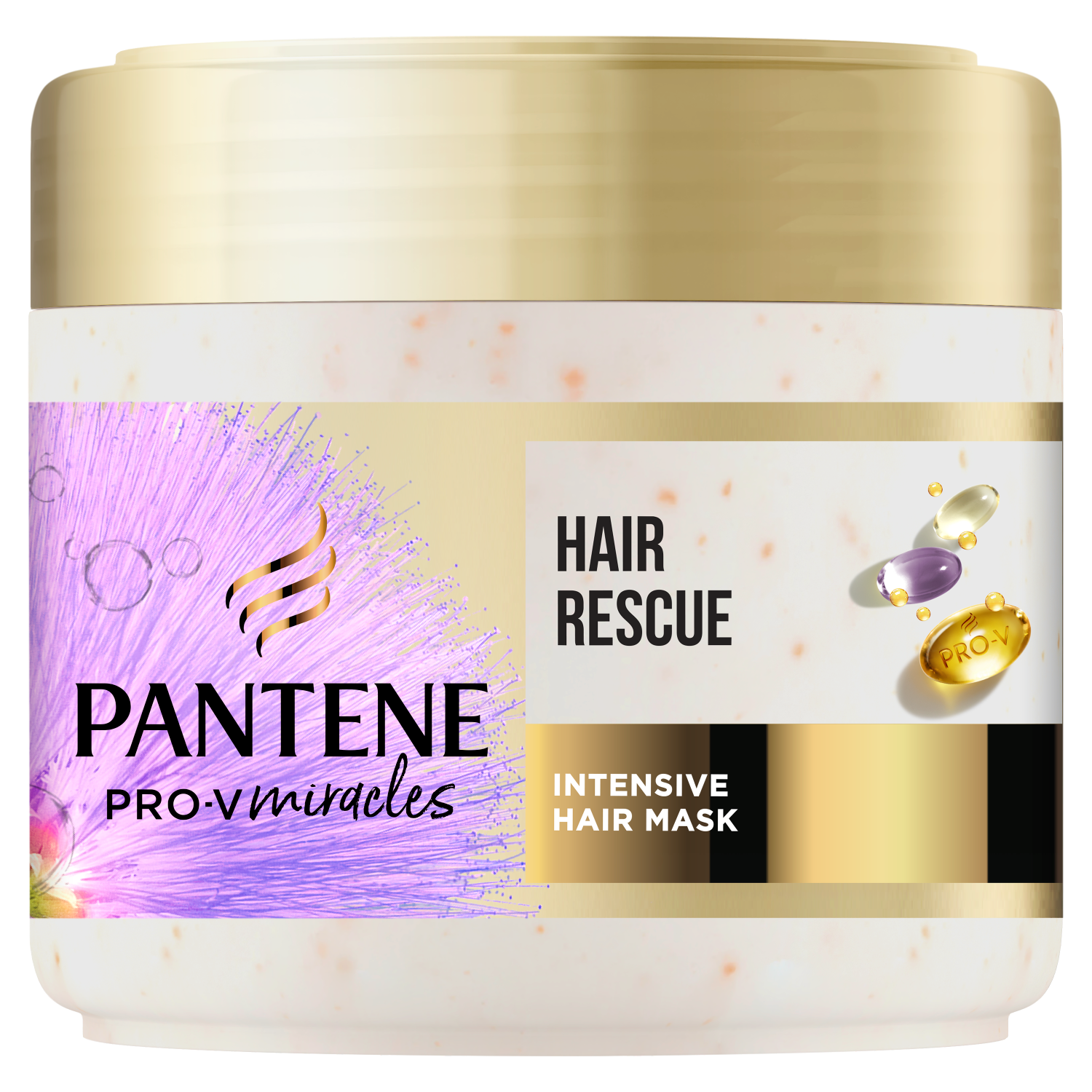 Pantene Silky&Glowing odbudowująca maska z biotyną i keratyną do włosów, 300 ml