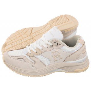 Buty Sportowe Tommy Hilfiger Modern Prep Runner White/Ecru FW0FW07111 0LC