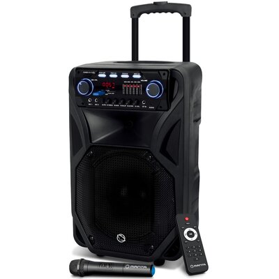 Power Audio MANTA SPK 5021 PRO, 80W, Bluetooth, Bateria 5 godzin,  Wejście mikrofonowe i gitarowe, Mikrofon bezprzewodowy