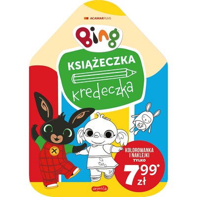Kolorowanka Bing Książeczka kredeczka