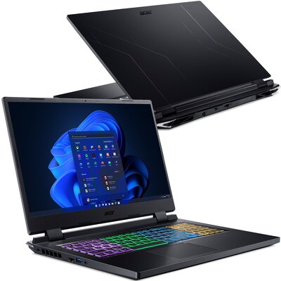 Laptop ACER Nitro 5 AN517-55 17.3" IPS 144Hz i7-12650H 16GB RAM 1TB SSD GeForce RTX4060 DLSS 3 Windows 11 Home