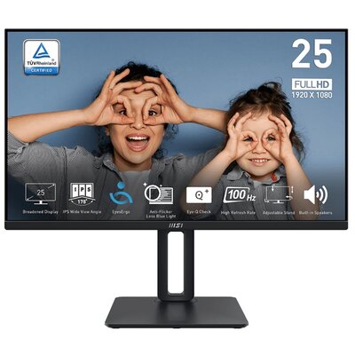 Monitor MSI Pro MP251P 24.5" 1920x1080px IPS 100Hz 1 ms [MPRT]