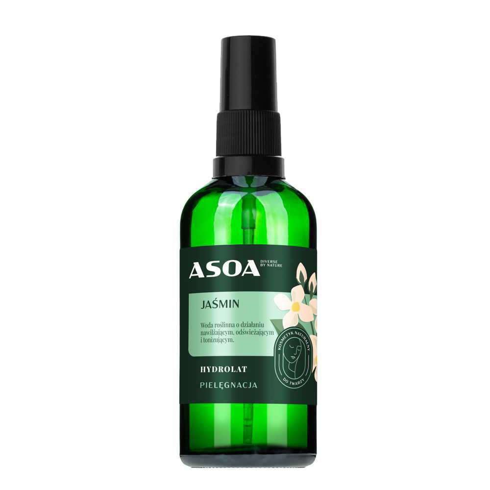 Asoa hydrolat do twarzy jaśmin, 100 ml