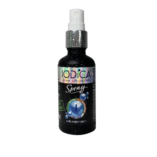 Iodica suplement diety Jod w sprayu koncentrat, 50 ml