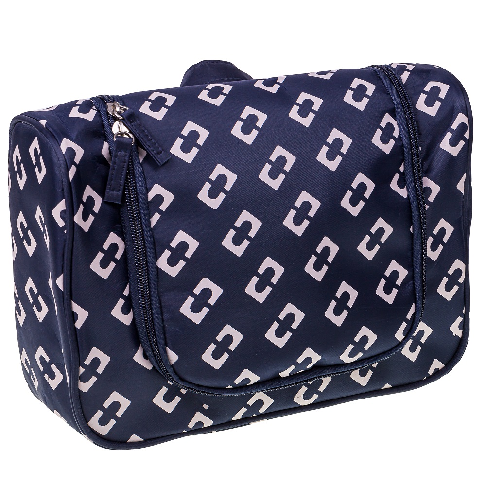 Inter Vion Geometric kosmetyczka organizer Granatowy, 1 szt.