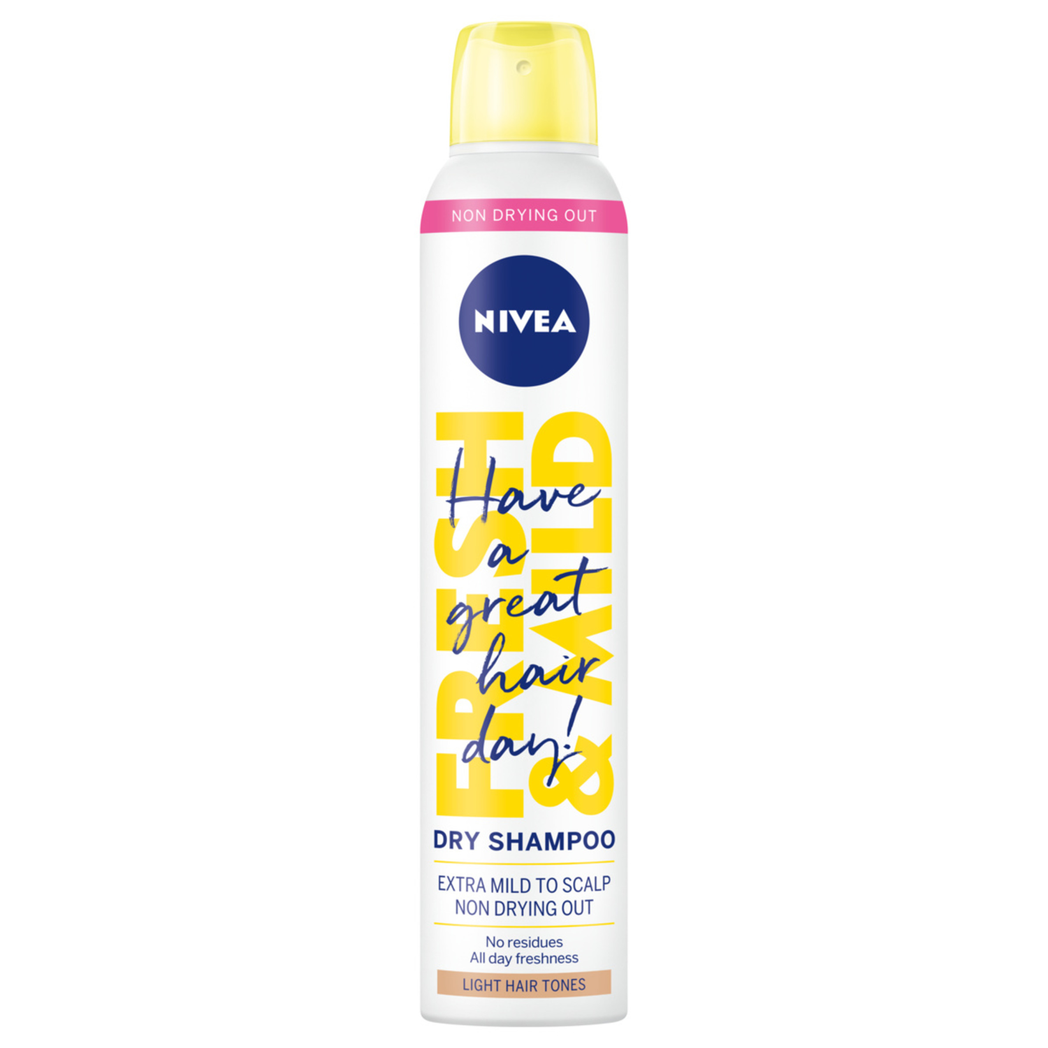 Nivea Fresh & Mild suchy szampon dla blondynek, 200 ml