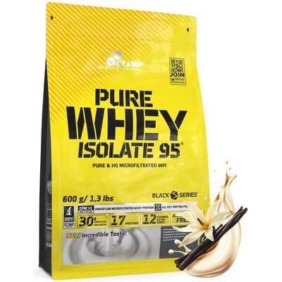 Odżywka białkowa OLIMP Pure Whey Isolate 95 Waniliowy (600 g) Bez laktozy