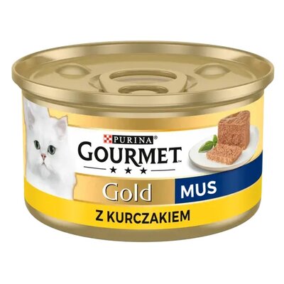 Karma dla kota GOURMET Gold Mus Kurczak 85 g
