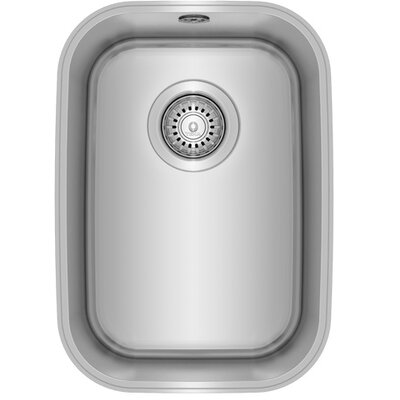 Zlewozmywak jednokomorowy TEKA BE 28.40 1B 10125003 Stal szlachetna 43.3x30.7