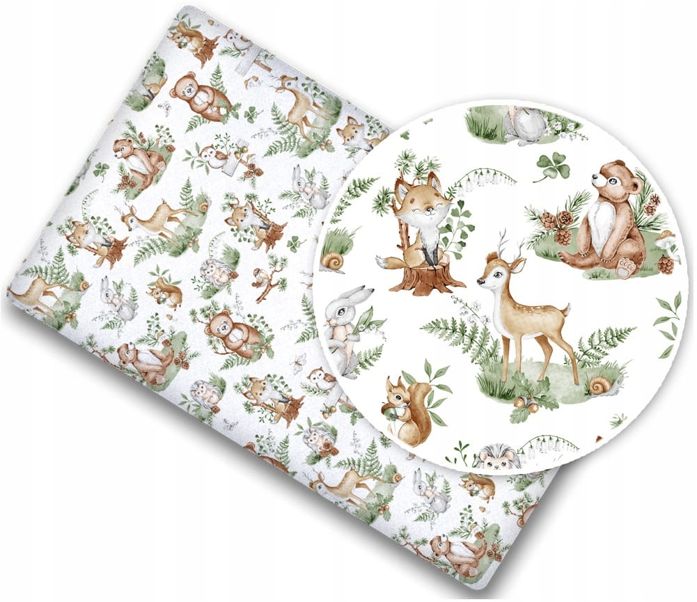 Prześcieradło bawełna materiałowe 160x80 Babymam