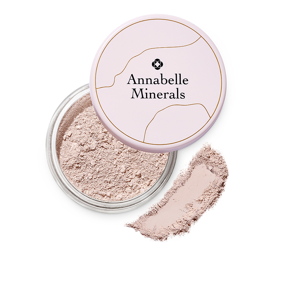 Annabelle Minerals matujący podkład mineralny do twarzy natural fair, 4 g