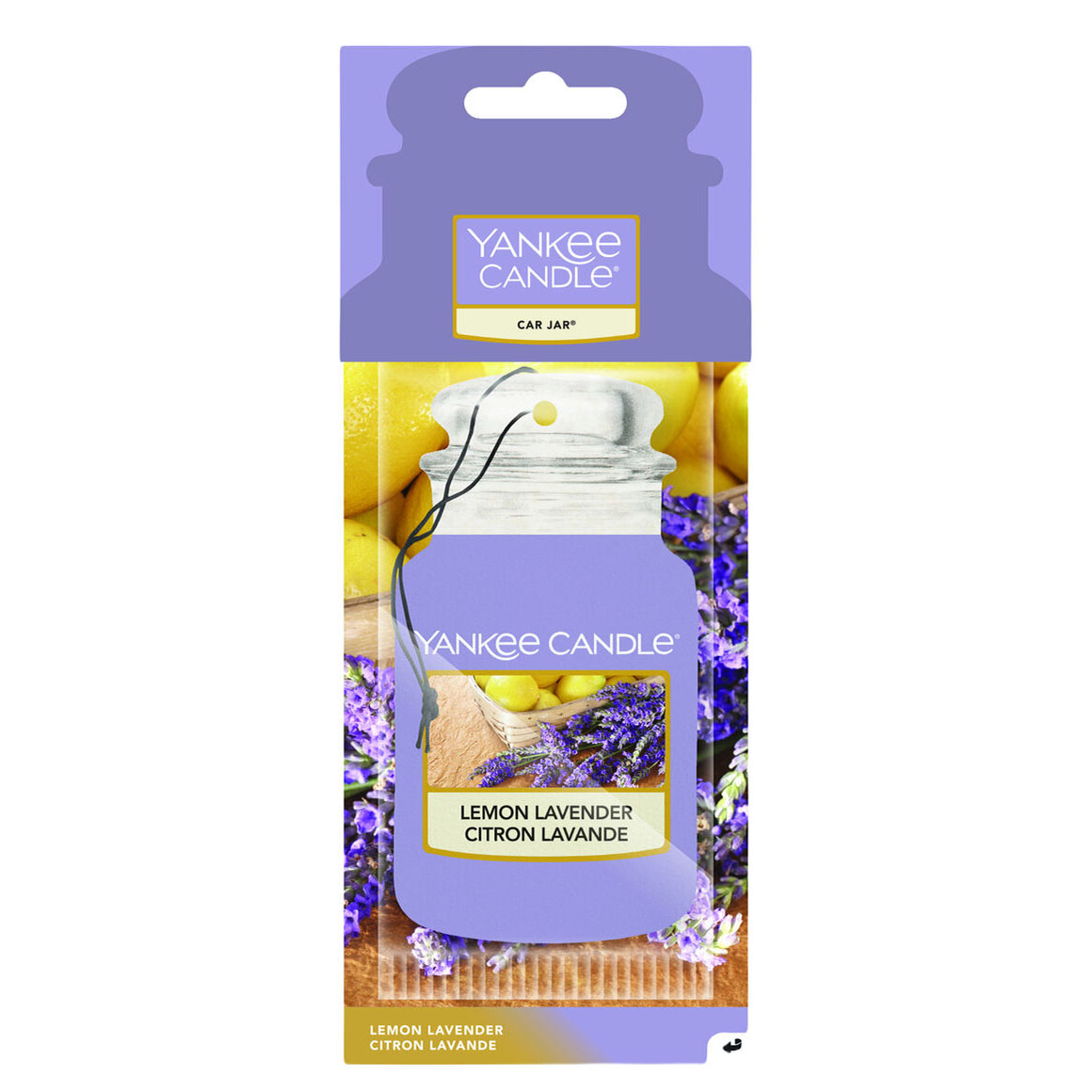 Yankee Candle Lemon Lavender zapach samochodowy, 12 g