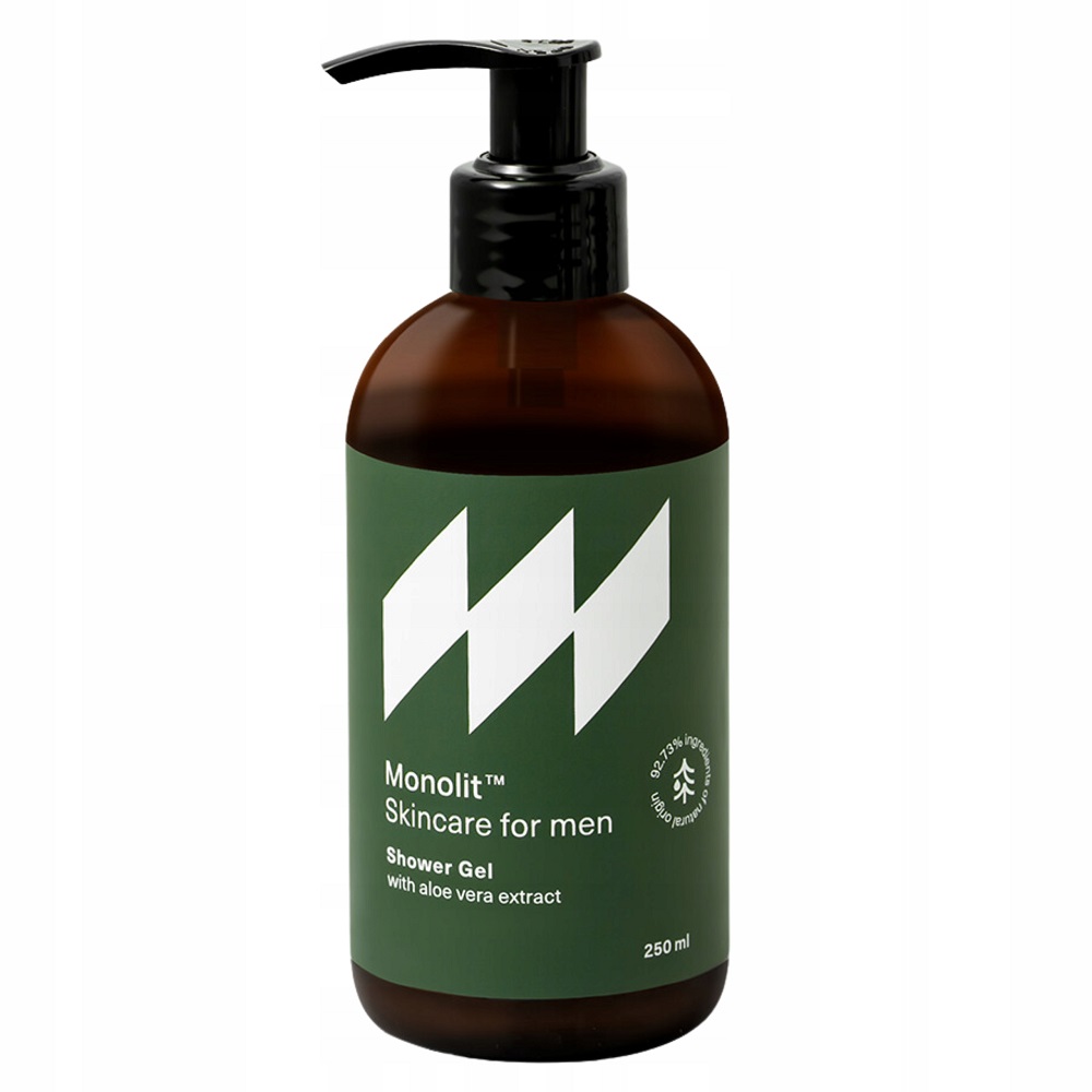 Monolit Skincare For Men żel pod prysznic z aloesem, 250 ml