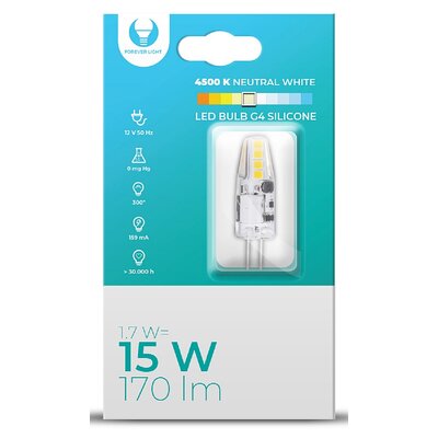 Żarówka LED FOREVER LIGHT RTV003663 1.7W G4