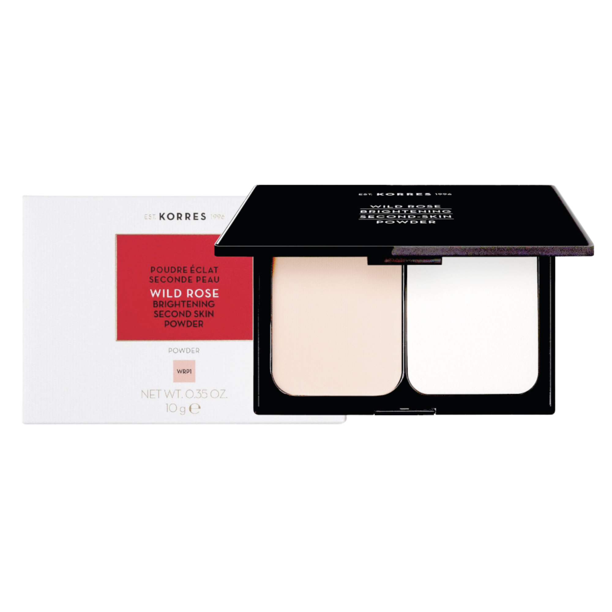 Korres Wild Rose puder prasowany wpr1, 10 g