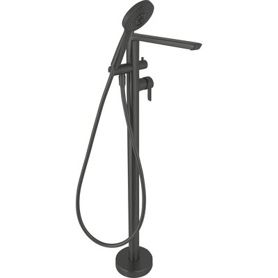 Bateria wannowa stojąca DEANTE Arnika BQA N17M Nero