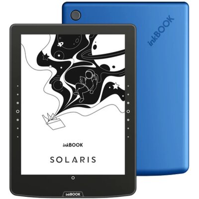 Czytnik e-booków INKBOOK Solaris 6", Podświetlany ekran, Wi-Fi Niebieski