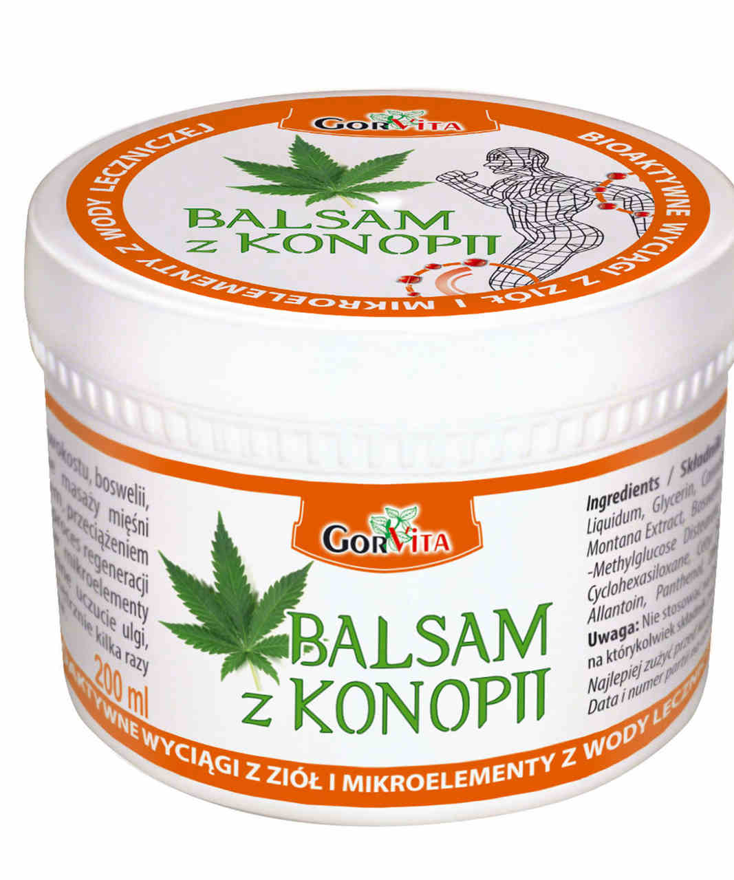 Balsam z Konopii Gorvita, 200 ml