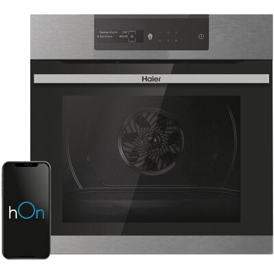 Piekarnik HAIER HWO60SM2B9XH Elektryczny Czarno-srebrny A+