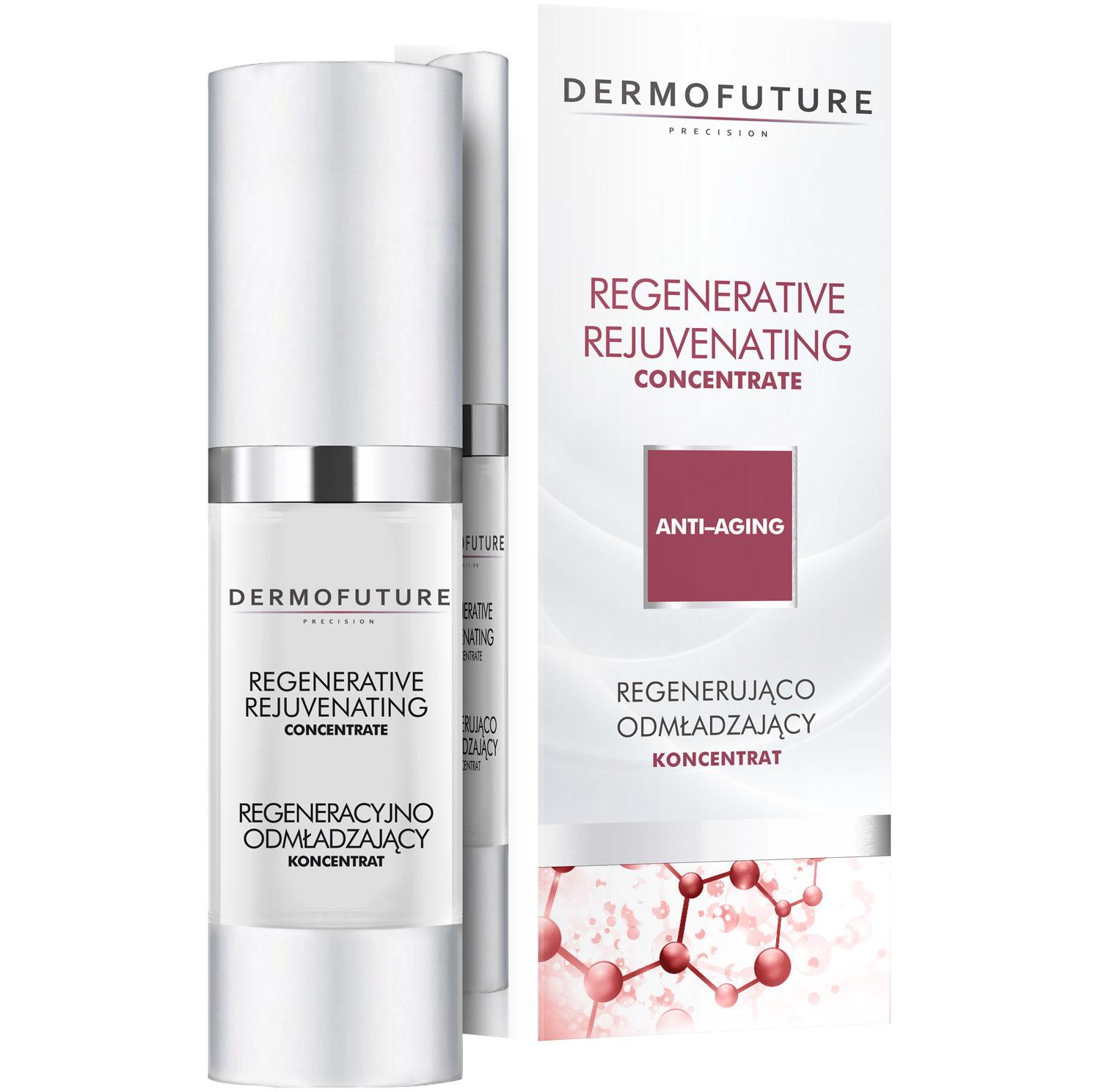 Dermofuture Regenerative Rejuvenating regenerująco-odmładzający koncentrat do twarzy, 30 ml