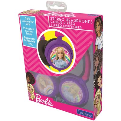 Zabawka słuchawki nauszne LEXIBOOK Barbie HP010BB