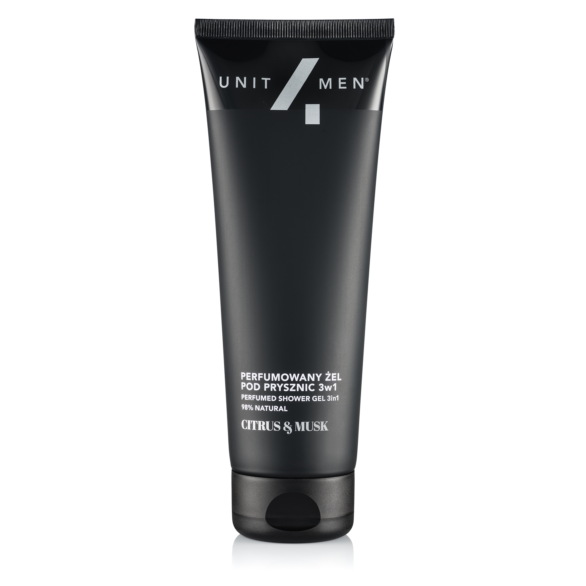 Unit4men Citrus&Musk  perfumowany żel pod prysznic, 200 ml 