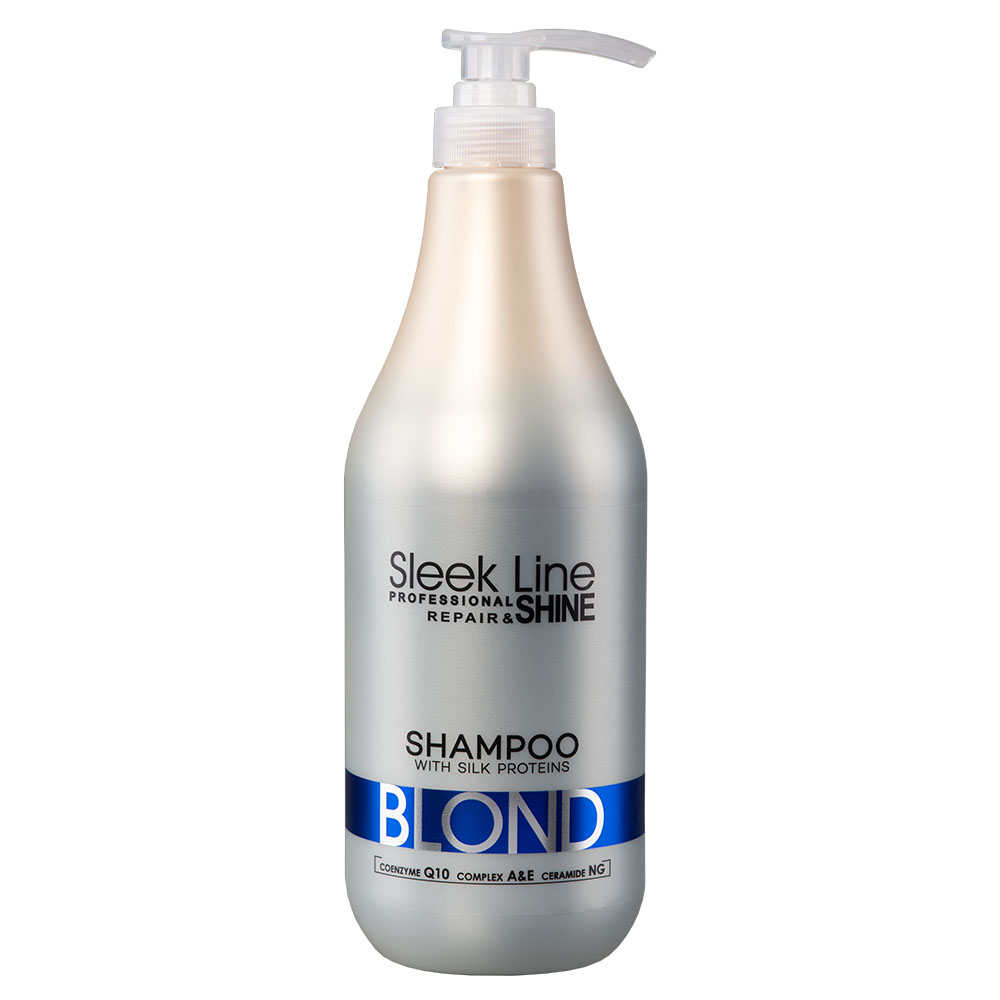 Stapiz Sleek Line Blond  szampon do włosów blond zapewniający platynowy odcień, 1000 ml