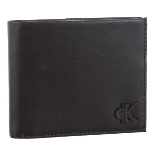 Portfel Calvin Klein Logo Hardware Bifold Id Black K50K510441 BDS