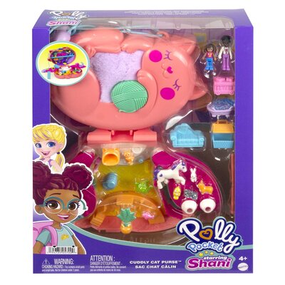 Lalka POLLY POCKET Torebka kotek Zestaw kompaktowy HGT16
