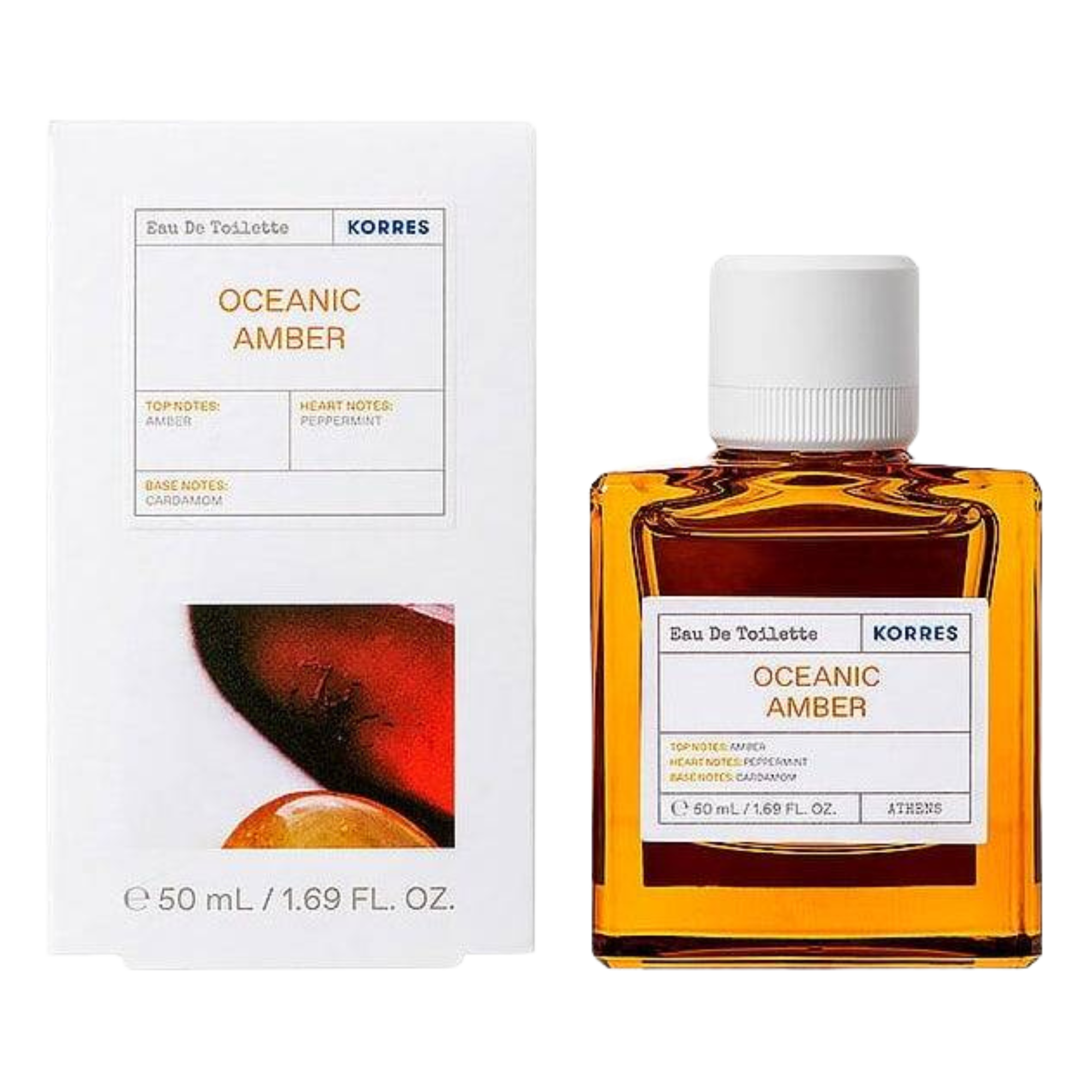 Korres Oceanic Amber woda toaletowa męska, 50 ml