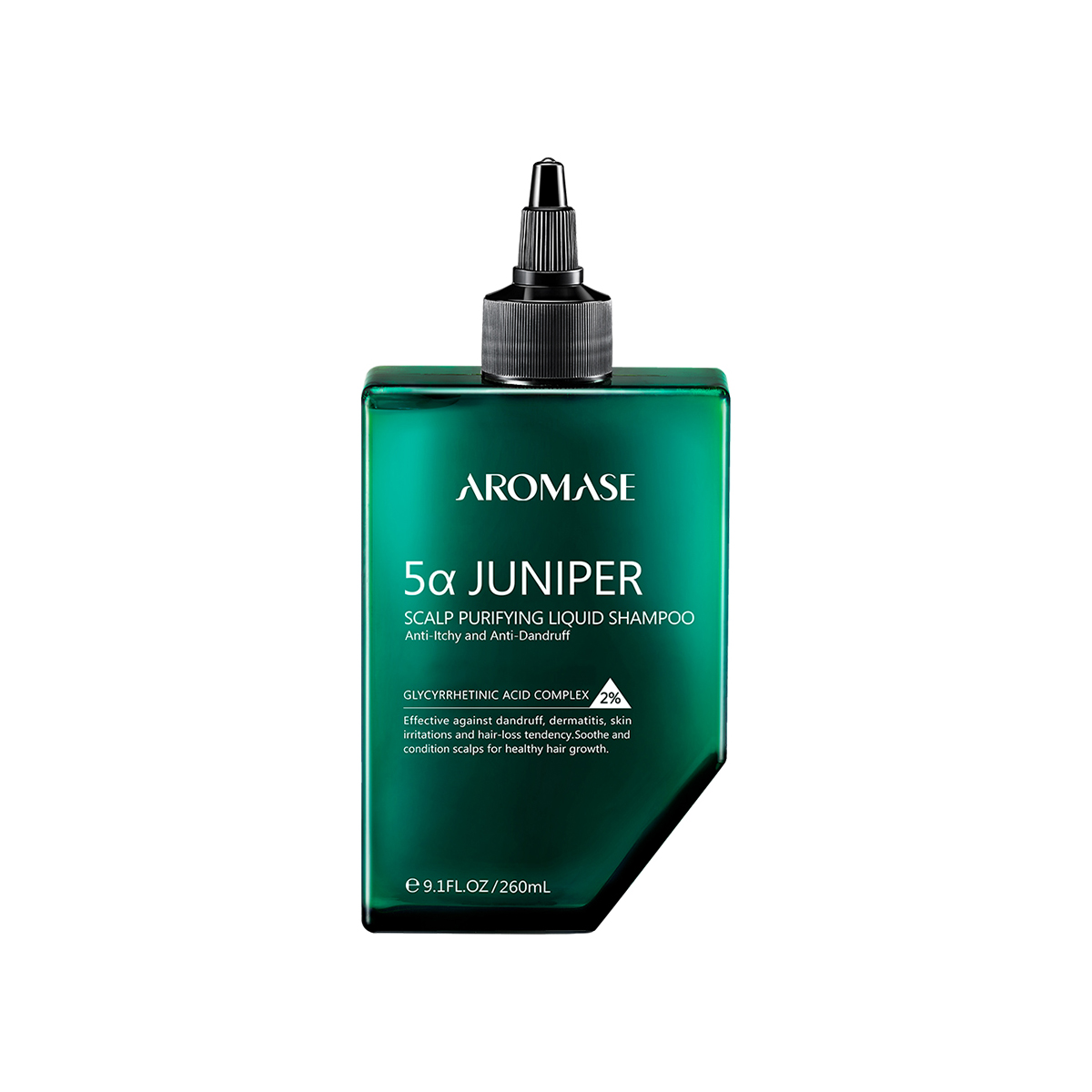 Aromase 5a Juniper Scalp Purifying Liquid Shampoo peeling - płyn oczyszczający do każdego typu skóry głowy, 260 ml