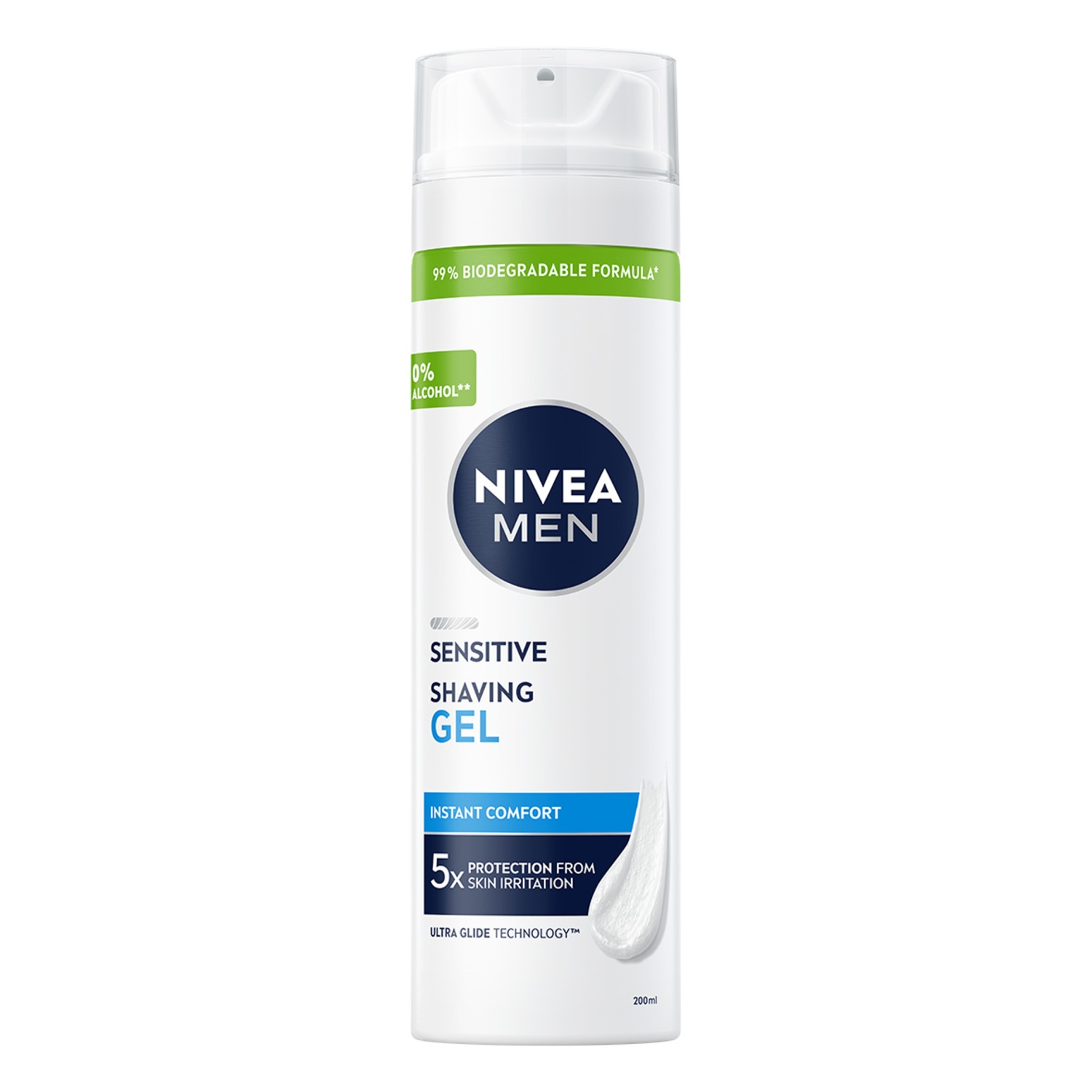 Nivea Men Sensitive łagodzący żel do golenia, 200 ml