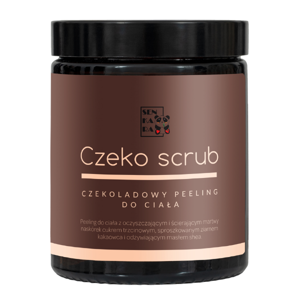 Senkara Czeko Scrub czekoladowy peeling do ciała, 190 g