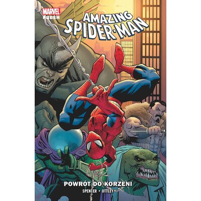 Komiks Marvel Fresh Amazing Spider-Man Powrót do korzeni Tom 1