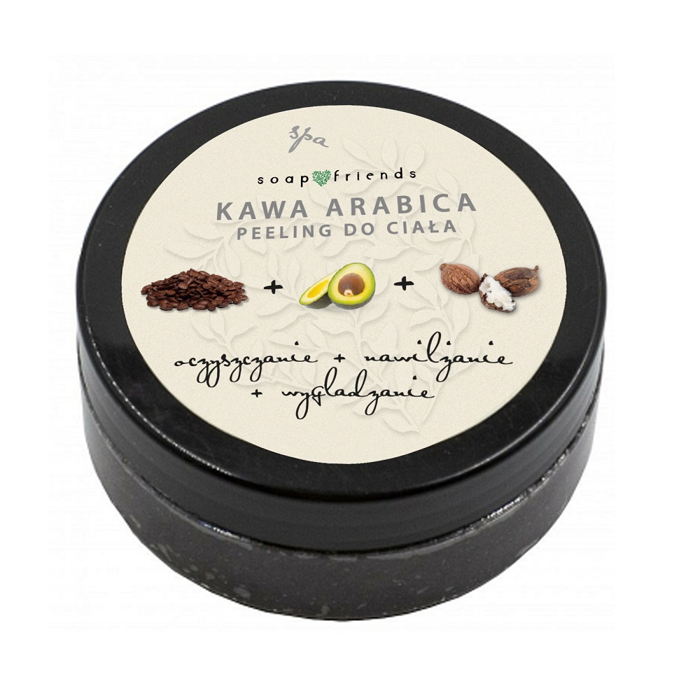 Soap&Friends peeling do ciała kawa arabica, 200 ml