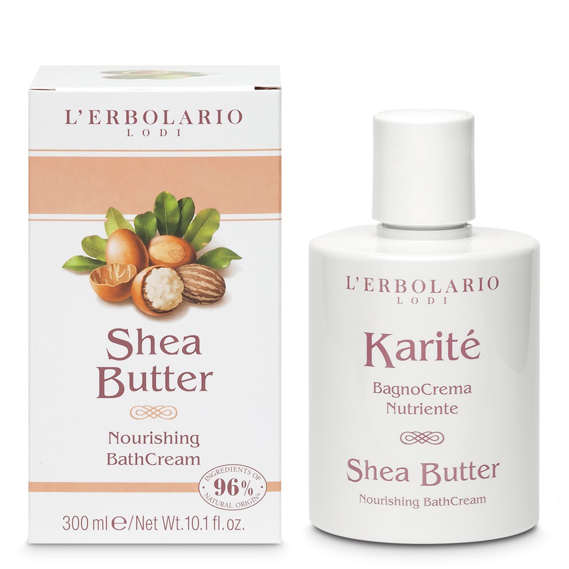 L'Erbolario Karité odżywczy krem do kąpieli, 300 ml