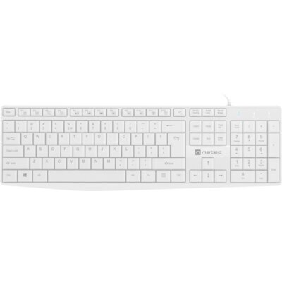 Klawiatura NATEC Nautilus Biały