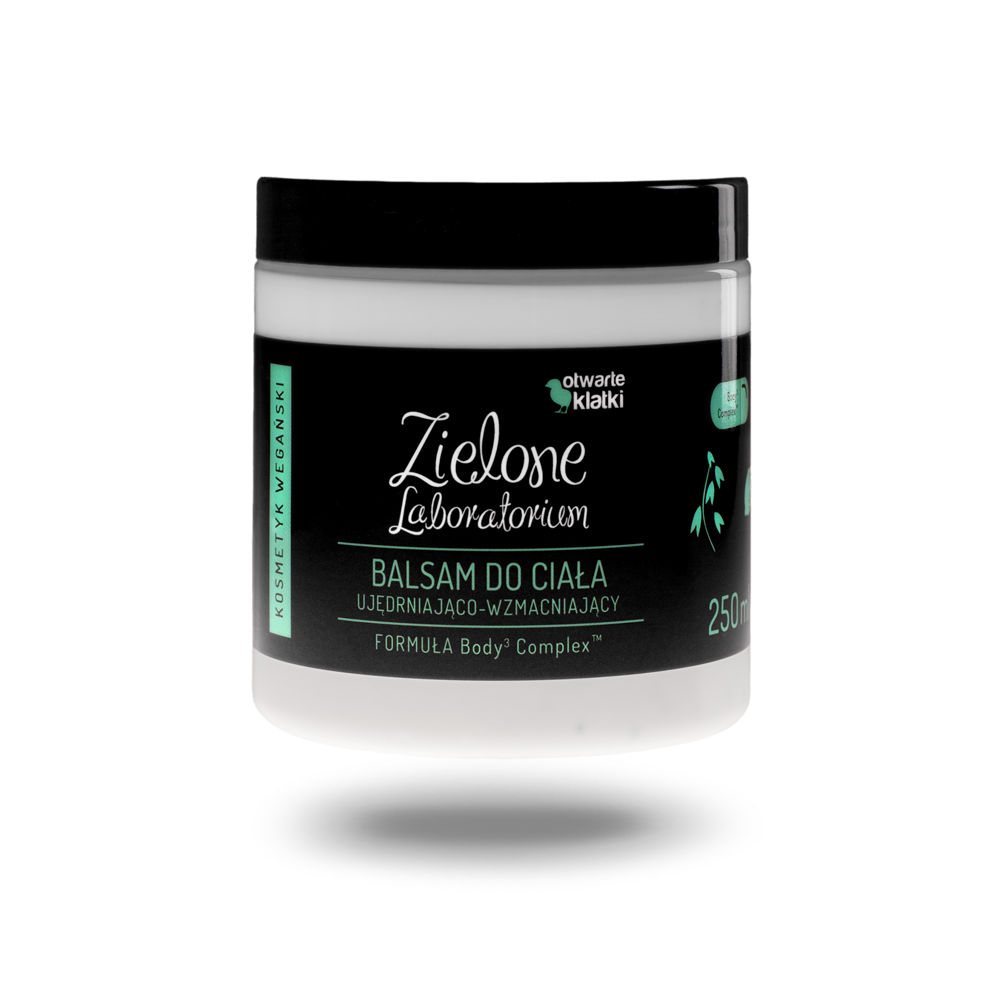 Zielone Laboratorium balsam do ciała ujędrniająco-wzmacniający z formułą Body3 Complex, 250 ml