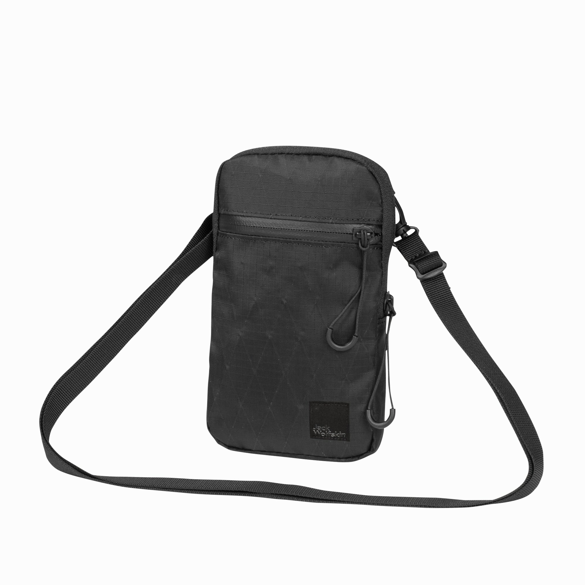 Etui na telefon Jack Wolfskin WANDERMOOD PHONE POUCH granite black - ONE SIZE
