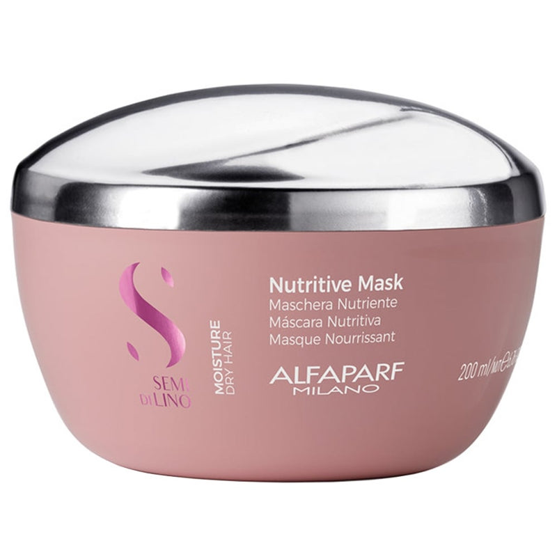 Alfaparf Semi Di Lino Moisture Nutritive maska nawilżająca do włosów, 200 ml
