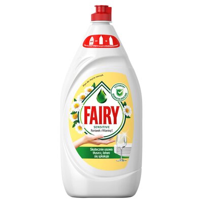 Płyn do mycia naczyń FAIRY Sensitive Rumianek z witaminą E 1350 ml