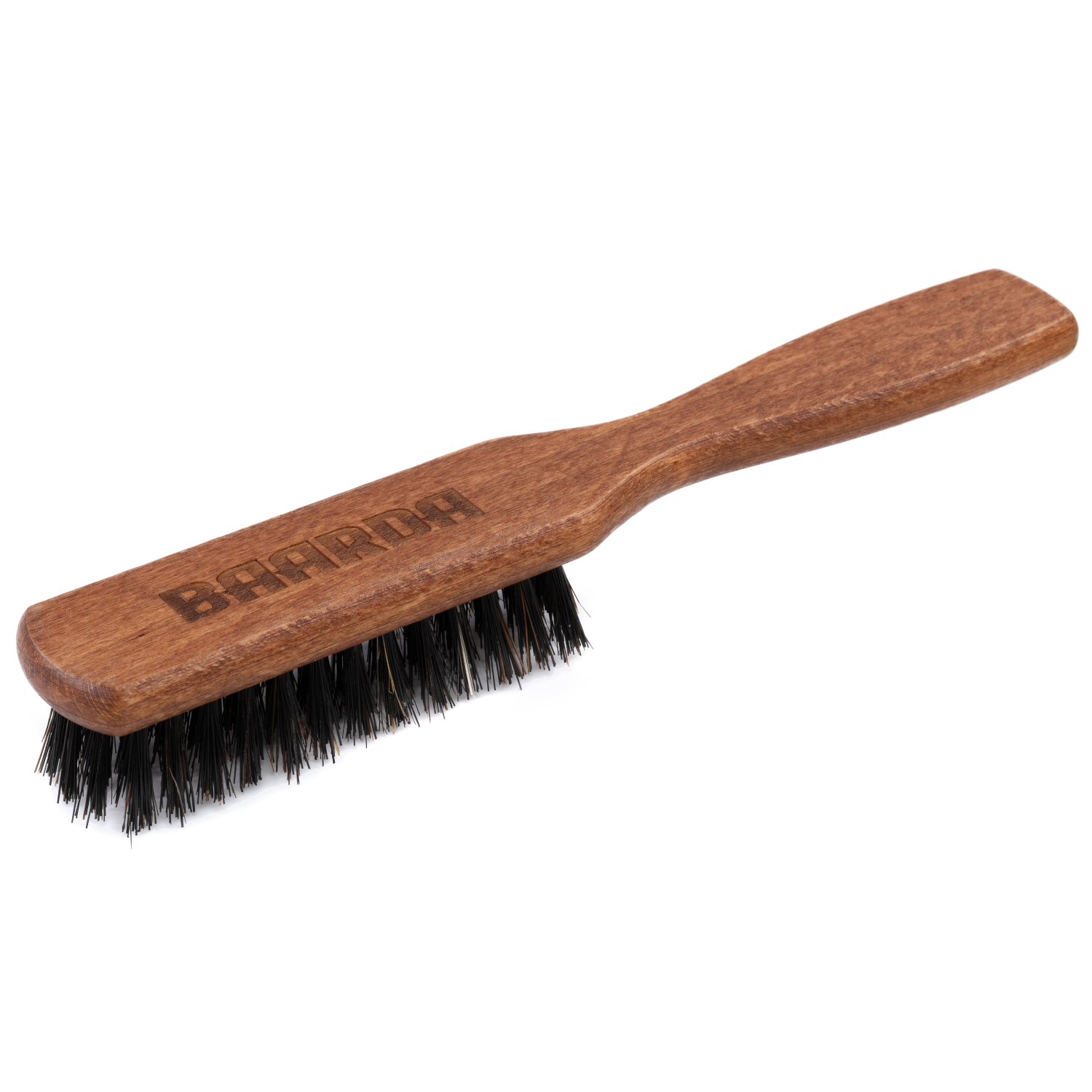 Baarda Eco naturalna szczotka do brody i włosów ze szczeciną dzika, 1 szt.