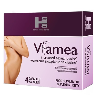 Sexual Health Series Viamea suplement diety wzmacniający pożądanie seksualne,  4 kaps./1 opak.
